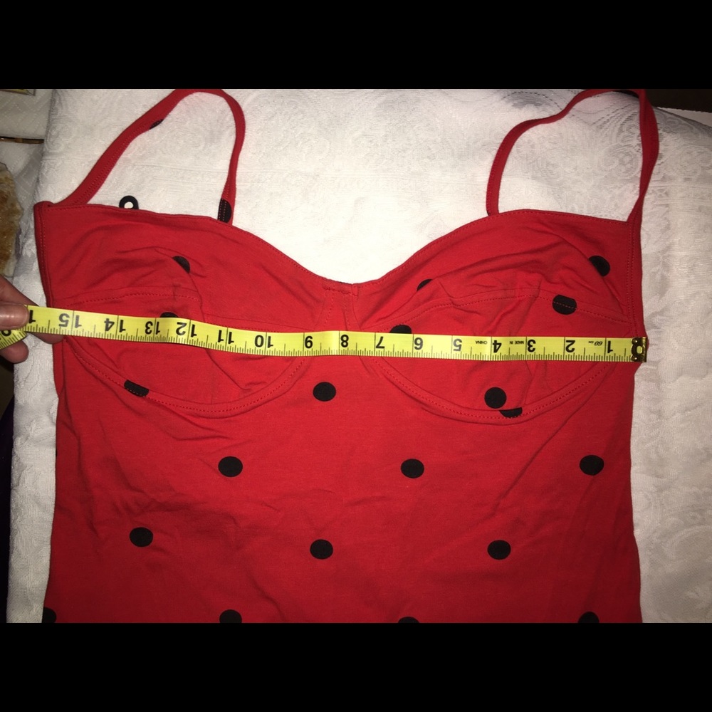 Red bodysuit - Picture 12 of 16